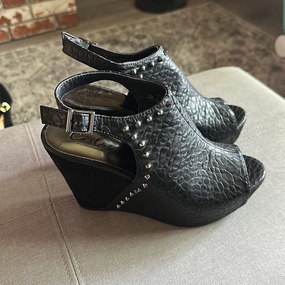 Carlos Santana Marcia wedge heels - Picture 5 of 8